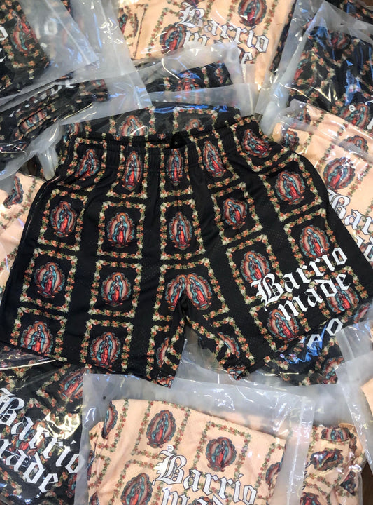 VIRGEN DE GUADALUPE SHORTS