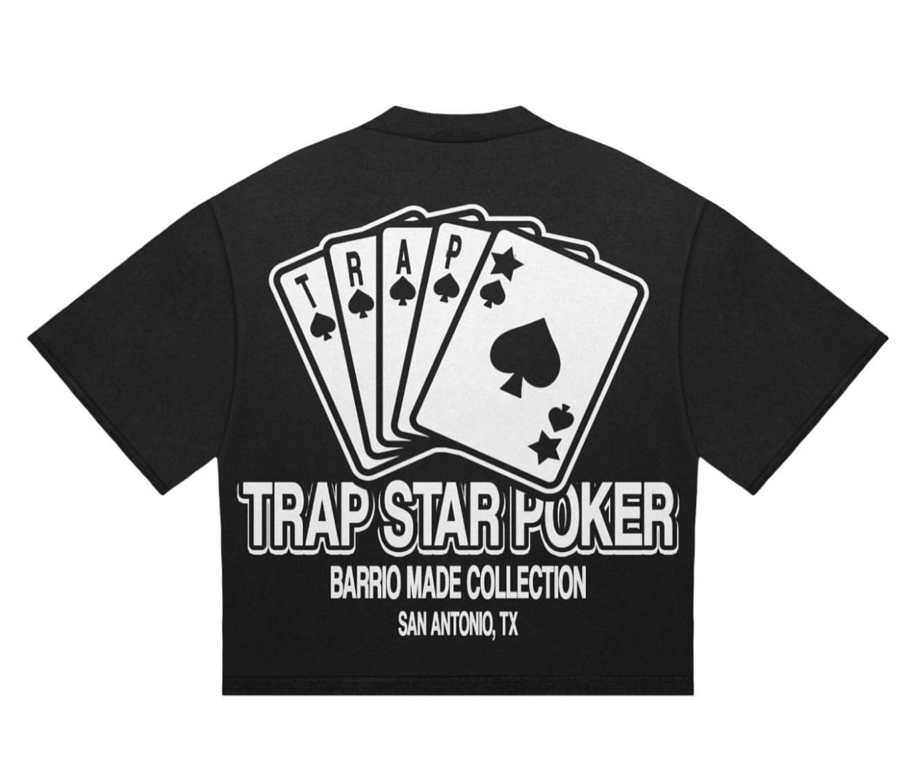 TRAP STAR POKER x BARRIO MADE TEE